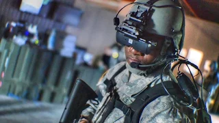 VIRTUAL REALITY! Watch US Soldiers Train In Super Hi-Tech Virtual Battlefields