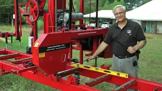 Sawmill Bandsaw Blade Leveling Basics - Roller Guide Tilt