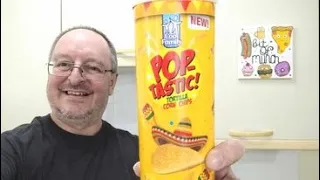 Pop-Tastic Cheese Flavour Tortilla Corn Chips ~ Knock Off Pringles? ~ Food Review