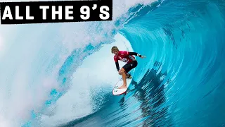 ALL THE 9'S AND UP - 2014 Billabong Pro Tahiti ft John John Florence, Kelly Slater, Gabriel Medina