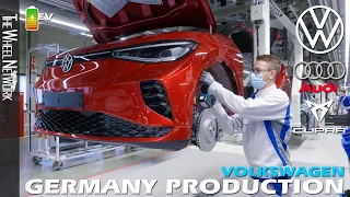 Volkswagen EV Production in Germany (VW ID.3, ID.4 and ID.5; Audi Q4 e-tron; Cupra Born)