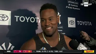 Luis Severino on his start, Judge's walk-off