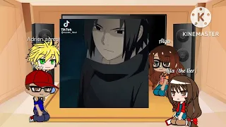 Marinette friends (and Lila) react to Marinette brother as Sasuke Uchiha