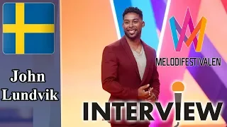 John Lundvik - "To Late For Love" INTERVIEW (Sweden Melodifestivalen 2019)