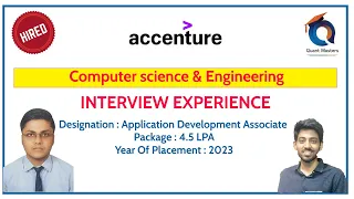 Accenture Interview Experience | Application Development Associate