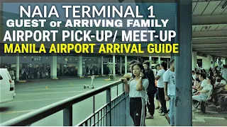 NAIA Terminal 1 Airport Arrival Guide - Where to Wait | Meet-up Point | Guest / Family Pick-up