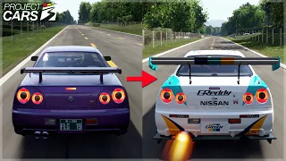 Project CARS 3 | Fully Upgraded Cars Gameplay (GT-R R34, Huracan, F40 & More! (Insane Turbo Sounds)