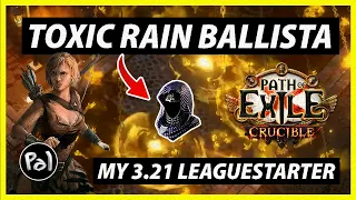 Toxic Rain Ballista Pathfinder - My 3.21 Leaguestarter | Path of Exile, Crucible