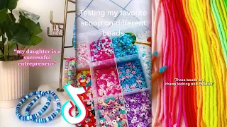 🎗️CLAY BEAD Bracelet TikTok Compilation 🎗️ Making Bracelet Edits Shorts & Reels Small Business #217