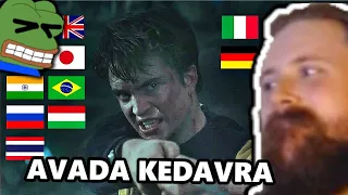 Forsen Reacts To "AVADA KEDAVRA" in different languages | CEDRIC DIGGORY DEATH