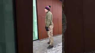 Военные зимние брюки пиксель