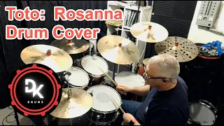 Toto:  Rosanna Drum Cover