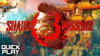 Shadow Warrior 3 Gameplay! (Quick Play)