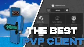 the best Minecraft PVP client... (FPS BOOST)