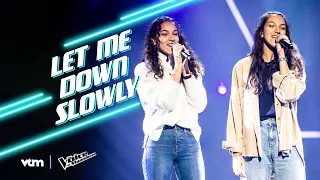 Marysé & Isabeau - 'Let Me Down Slowly' | The Blind Auditions | The Voice van Vlaanderen | VTM