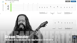 Dream Theater - The Dance Of Eternity Guitar Tab | John Petrucci 7 String Guitar Tabs