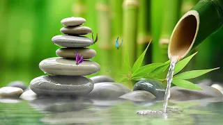 Relaxing Music • Calm Piano Music, Sleep Music, Water Sounds, Meditation Music, Bamboo