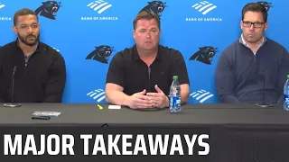Biggest Lessons from the Carolina Panthers Pre-Draft Press Conference