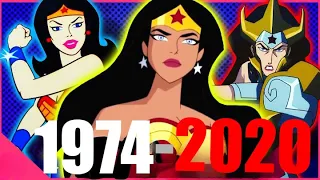 Evolution of Wonder Woman's 1974 - 2020