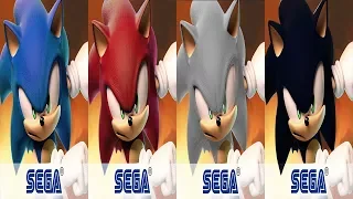 Sonic Forces: Speed Battle - CLASSIC SONIC VS KNUCKLES VS SILVER VS SHADOW