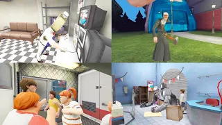 Ice Scream 8 Cutscenes In Different Perspective View