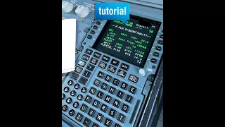 MSFS | FENIX A320 MCDU Tutorial