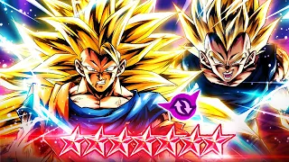 UNTOUCHABLE! 14* LF SSJ3 GOKU AND SSJ2 VEGETA SHOW THE SUPREME POWER OF SSJ3! | Dragon Ball Legends