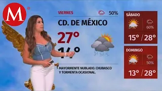 El clima para hoy 5 de mayo de 2023, con Marilú Kaufman