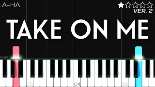A-ha - Take On Me | EASY Piano Tutorial