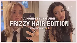 PINTEREST HAIRSTYLE GUIDE 🍓 | If u got FRZZIY HAIR this video is for u ✨🌷 || Callmebigsis 🍰ST