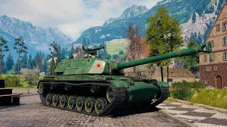 Реактивная семерка BZ-58. 3179 damage World of Tanks