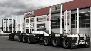 0.6 B-Train log trailer - mod ATS