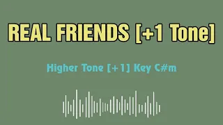 Camila Cabello Real Friends Karaoke 12 tones _ Higher tone +1 _ Key C#m