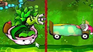 Can you win Vs Red eyes Gargantuar and Bed Cart zombie? - Plants vs Zombies Hybrid funny gameplay