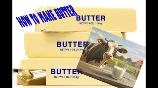 How BUTTER is Made In Factories   From Cows Milk To Butter Amazing Proces.