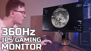 Asus PG259QNR Review - 360Hz GAMING MONITOR!!  - TechteamGB