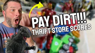 Thrift Store PAY DIRT TOY HUNT! Huge Toy Bin Haul!