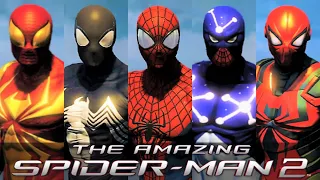 The Amazing Spider-Man 2 - All Suits Free Roam Showcase (4K 60FPS)