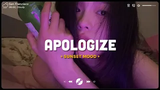 Apologize, Love Me Like You Do ♫ English Sad Songs Playlist ♫ Acoustic Cover Of Popular TikTok Songs