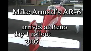 Mike Arnold's AR-6 debuts in Reno day 1