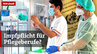 Corona-Impfpflicht für Pflegepersonal in Deutschland? Das sagt Alena Buyx | WDR Aktuelle Stunde