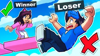 1 WINNER and 1 LOSER In Roblox Elimination Tower!