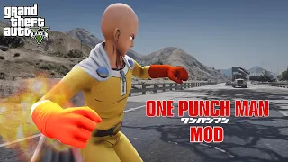 GTA 5 - Saitama's Serious Punch One Punch Man Mod