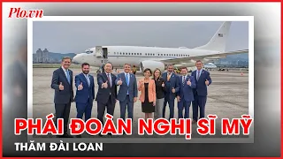 Phái đoàn nghị sĩ Mỹ thăm Đài Loan, 1 ngày sau khi Trung Quốc kết thúc tập trận quanh hòn đảo - PLO