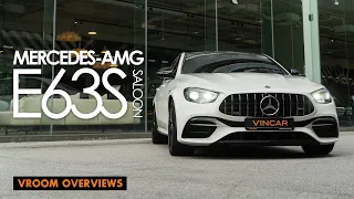 Mercedes-AMG E63S Saloon AMG Line Night Edition Premium Plus (FL2021) | VROOM Overviews