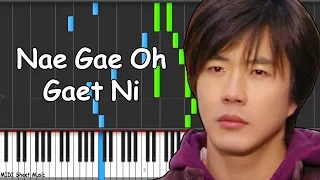 Sad Love Story - Nae Gae Oh Gaet Ni Piano Tutorial