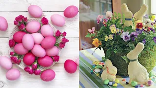 Easter With Egg Wreath