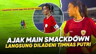 Timnas Putri Juga Bisa Bar-Bar Bos !! Moment Emosional Reva Oktaviani ke Pemain Singapura