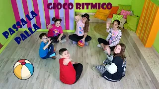 GIOCO RITMICO CON LA PALLA PER I BAMBINI DELLA SCUOLA PRIMARIA - "PASSA LA PALLA"