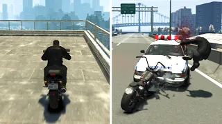 GTA IV - Motorcycle Crashes Ragdolls Vol. 16 (Euphoria Physics)